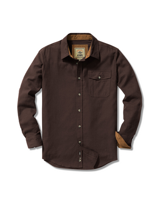 Solid Flannel Shirt [HOF113]