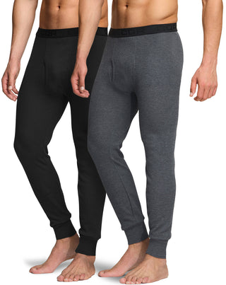 Waffle Thermal Underwear Pants - 2pack [HUP702]