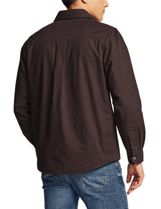 Twill Cotton Shirt Jacket [HOK750]