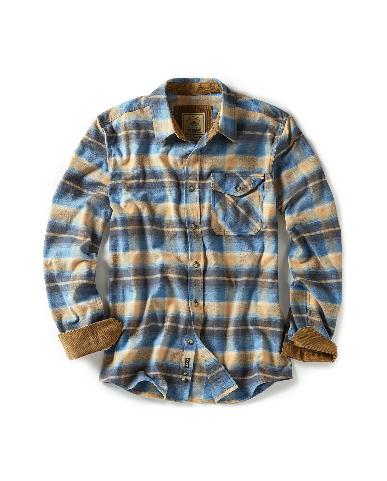 – Flannel Gear Shirt Plaid CQR-Tactical [HOF110]